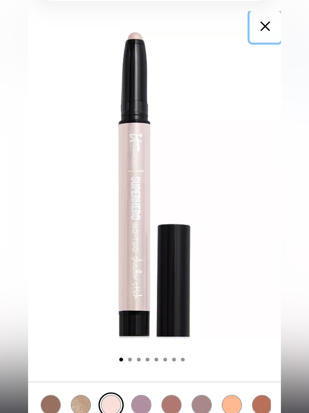 IT Cosmetics Superhero No-Tug Shadow Stick Silk Armor New in Box